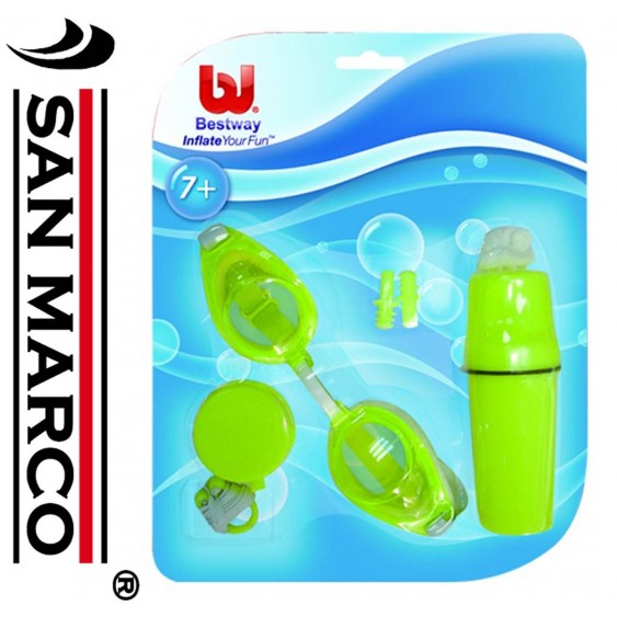 Set per sub e piscina e mare