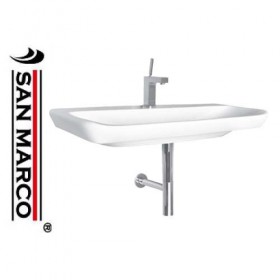 Specchio bagno contenitore Pozzi Ginori 80 bianco lucido