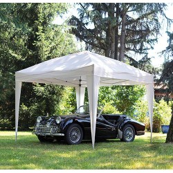 GAZEBO PIEGHEVOLE IN ALLUMINIO VERDE MT 3 X 3