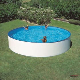 Piscina Fuori Terra 540x304x106 cm Telaio in Acciaio con Filtro e Scaletta  Grigia – acquista su Giordano Shop