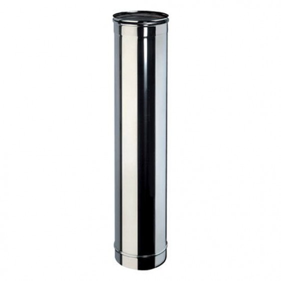 Tubo monoparete in acciaio inox Aisi 316 da 1 mt