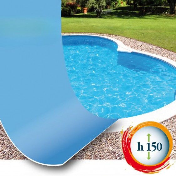 Liner per piscina a forma di otto 920x600x150 cm 