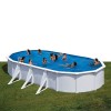 Piscina fuori terra ovale Fidji di Gre 800x470 cm