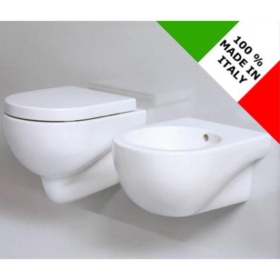 Sanitari bagno sospesi Azzurra Ceramica Mini Nuvola