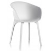 Coppia di sedie Divina, colore bianco da Design