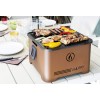 Barbecue A Pellet Happy Portatile Corten