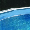 Liner Gre per piscina ovale fuori terra 600x320 cm H150