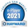 Quadro elettrico trifase Hayward H-Power con differenziale