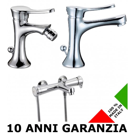 3 Rubinetti per lavabo bidet e vasca Belinda Effepi