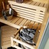 Stufa elettrica Vega Compact per sauna a vapore da 3,5 kW