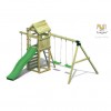 Parco giochi in legno da giardino Fungoo Gaia TL2S