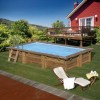 Piscina fuori terra in legno Marbella 2 Gre 420x270x117 cm 