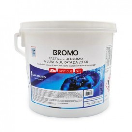 Bromo per piscina ad azione lenta da 5 Kg San Marco