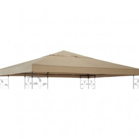 Telo di ricambio per gazebo 3x4 m écru da 220 gr/mq