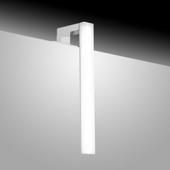 Lampada a led verticale Plexy per specchio bagno da 30 cm