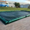 Copertura invernale 600x400 cm per piscine interrate con salsicciotti