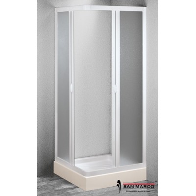 Cabina Doccia San Marco.Cabina Box Doccia Angolare 70x70 80x80 75x75 75x90 In Pvc Con Made In Italy Ebay